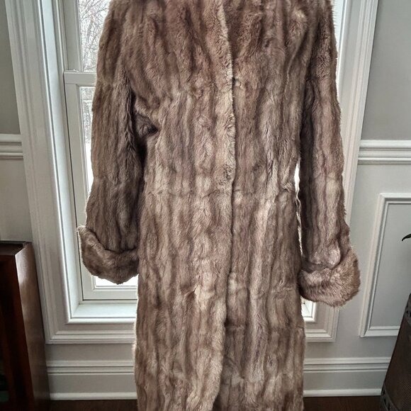 Vintage Kressel & Wolf Full Length Fur Coat - Women's Size Small